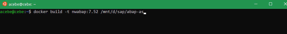 Docker Build Image