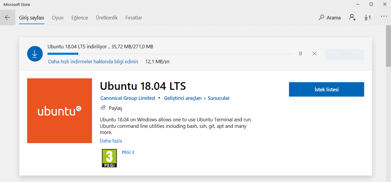 Microsoft Store Ubuntu