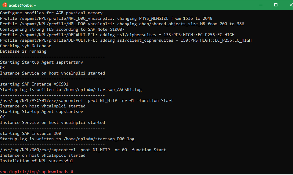 Sap Abap As Installation 4